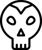 skull vector illustration on a background.Premium quality symbols.vector icons for concept and graphic design.