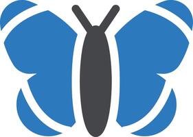 Ilustración de vector de mariposa en un fondo. Símbolos de calidad premium. Iconos vectoriales para concepto y diseño gráfico.