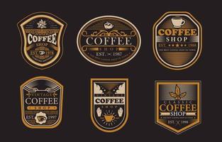 Vintage Coffee Logo Concept vector