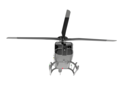 Hubschrauber isoliert auf transparentem Hintergrund. 3D-Rendering - Abbildung png