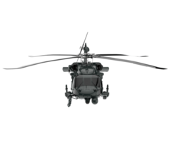 hélicoptère isolé sur fond transparent. rendu 3d - illustration png