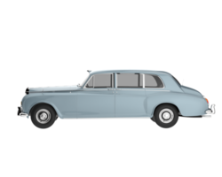 voiture moderne isolée sur fond transparent. rendu 3d - illustration png