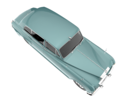 Modern car isolated on transparent background. 3d rendering - illustration png