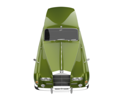 voiture moderne isolée sur fond transparent. rendu 3d - illustration png