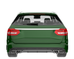 voiture moderne isolée sur fond transparent. rendu 3d - illustration png