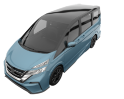 voiture moderne isolée sur fond transparent. rendu 3d - illustration png