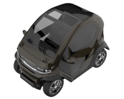 Modern car isolated on transparent background. 3d rendering - illustration png