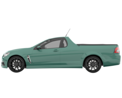 Modern car isolated on transparent background. 3d rendering - illustration png