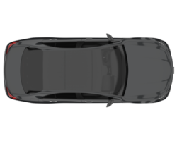 modern bil isolerat på transparent bakgrund. 3d tolkning - illustration png