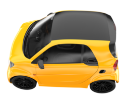 Modern car isolated on transparent background. 3d rendering - illustration png