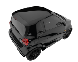 Modern car isolated on transparent background. 3d rendering - illustration png