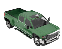 Pickup truck isolated on transparent background. 3d rendering - illustration png