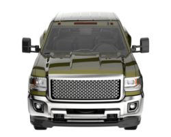 Pickup truck isolated on transparent background. 3d rendering - illustration png