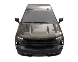 Pickup truck isolated on transparent background. 3d rendering - illustration png