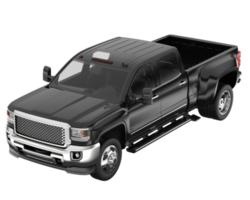 Pickup truck isolated on transparent background. 3d rendering - illustration png