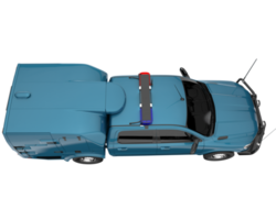 oppakken vrachtauto geïsoleerd Aan transparant achtergrond. 3d renderen - illustratie png