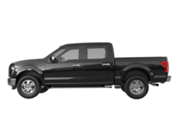 Pickup truck isolated on transparent background. 3d rendering - illustration png