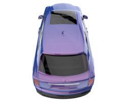 Realistic SUV isolated on transparent background. 3d rendering - illustration png