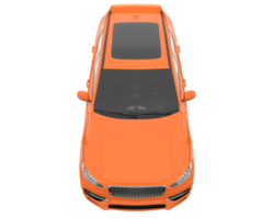 realistico suv isolato su trasparente sfondo. 3d interpretazione - illustrazione png