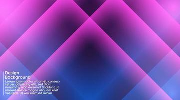 fondo de color azul y rosa moderno abstracto, diseño de vector de fondo futurista