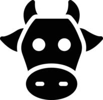 ilustración de vector de vaca en un fondo. símbolos de calidad premium. iconos vectoriales para concepto y diseño gráfico.