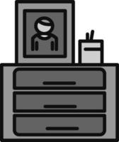 Chestofdrawers Vector Icon