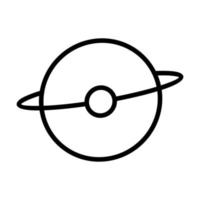 icono de vector de espacio