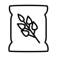 Seedbag Vector Icon