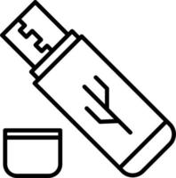 Usb drive Vector Icon