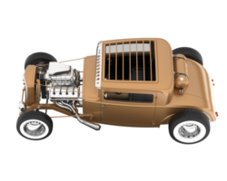 voiture moderne isolée sur fond transparent. rendu 3d - illustration png