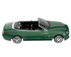 voiture moderne isolée sur fond transparent. rendu 3d - illustration png