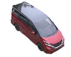 Modern car isolated on transparent background. 3d rendering - illustration png