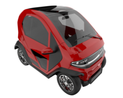 Modern car isolated on transparent background. 3d rendering - illustration png