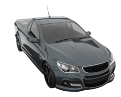 carro moderno isolado em fundo transparente. renderização 3D - ilustração png