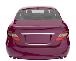 Modern car isolated on transparent background. 3d rendering - illustration png