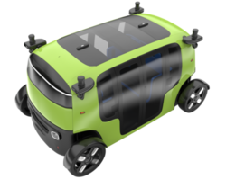 modern auto geïsoleerd Aan transparant achtergrond. 3d renderen - illustratie png