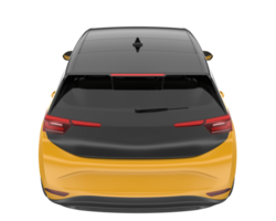 voiture moderne isolée sur fond transparent. rendu 3d - illustration png