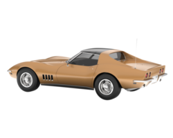 spier auto geïsoleerd Aan transparant achtergrond. 3d renderen - illustratie png