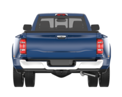 Pickup truck isolated on transparent background. 3d rendering - illustration png