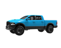 Pickup truck isolated on transparent background. 3d rendering - illustration png