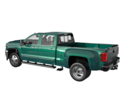 Pickup truck isolated on transparent background. 3d rendering - illustration png