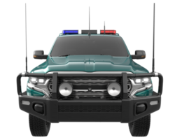 Pickup truck isolated on transparent background. 3d rendering - illustration png