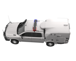 oppakken vrachtauto geïsoleerd Aan transparant achtergrond. 3d renderen - illustratie png