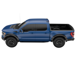 Pickup truck isolated on transparent background. 3d rendering - illustration png