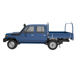 Pickup truck isolated on transparent background. 3d rendering - illustration png