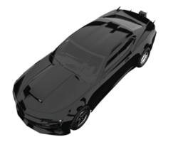 carro de corrida isolado em fundo transparente. renderização 3D - ilustração png