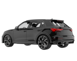 realistisk sUV isolerat på transparent bakgrund. 3d tolkning - illustration png