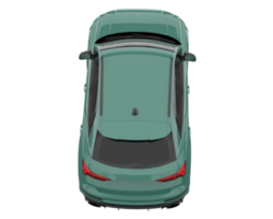 suv réaliste isolé sur fond transparent. rendu 3d - illustration png