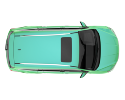 realistisk sUV isolerat på transparent bakgrund. 3d tolkning - illustration png