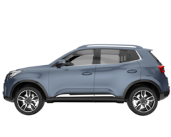 Realistic SUV isolated on transparent background. 3d rendering - illustration png